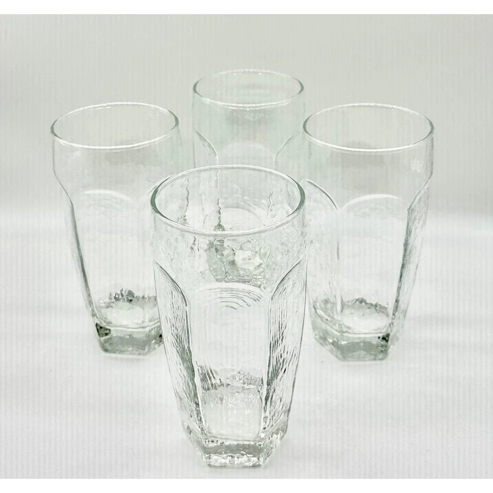 Set of 4  Libbey Chivalry 12 Ounce Beverage Glasses